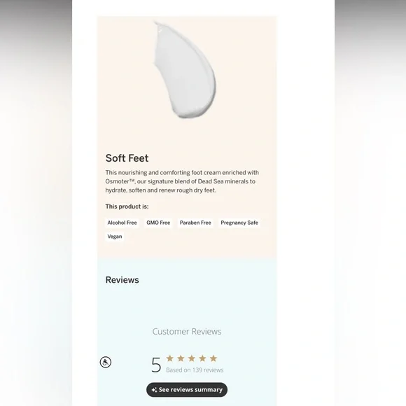 AHAVA Dead Sea Water Mineral Foot Cream 50% More Limited Edition 5.1 fl.oz - Picture 3 of 6